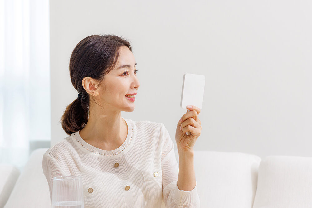 출혈과 시림 확인